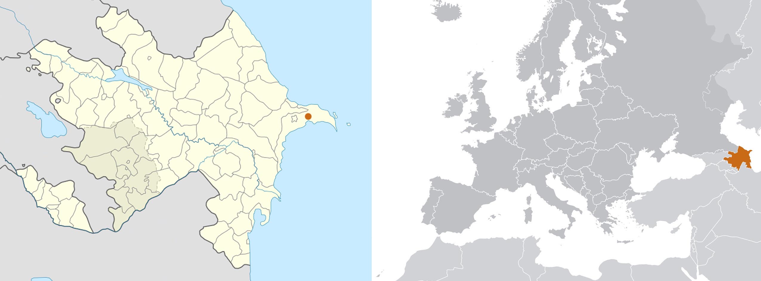 Ciudad de Bakú, Azerbaiyán.