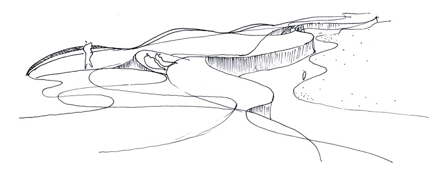 Paseo Marítimo Benidorm - dibujo