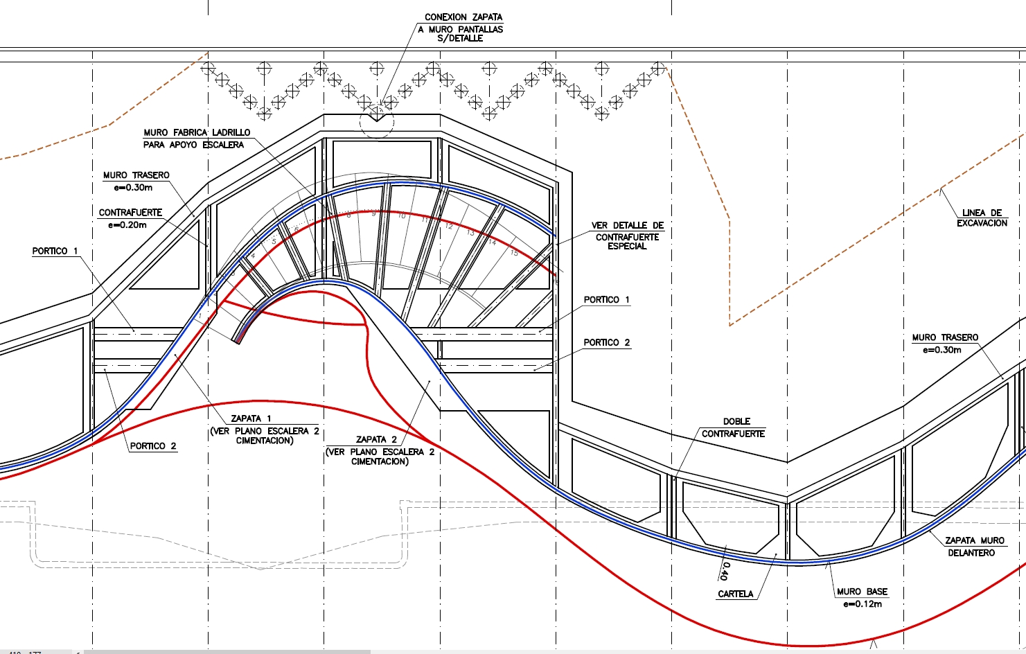 Paseo Marítimo Benidorm - plano constructivo 2