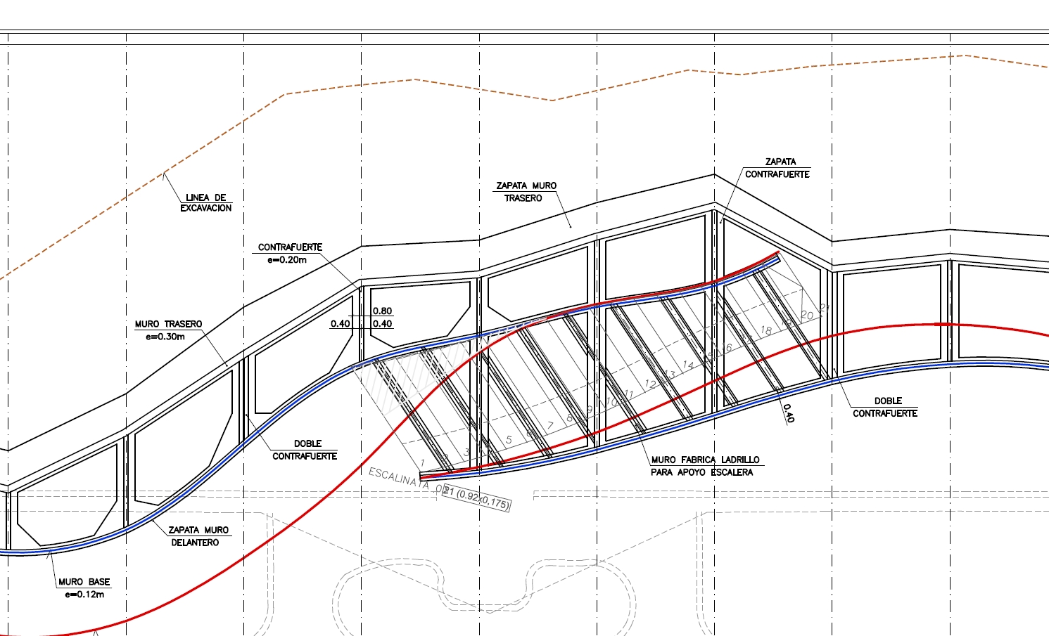 Paseo Marítimo Benidorm - plano constructivo 3