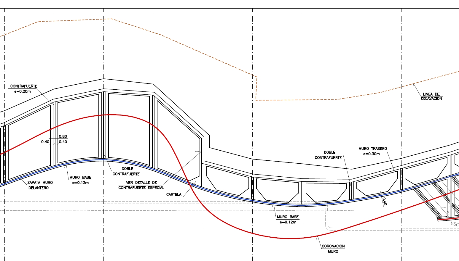 Paseo Marítimo Benidorm - plano constructivo 4