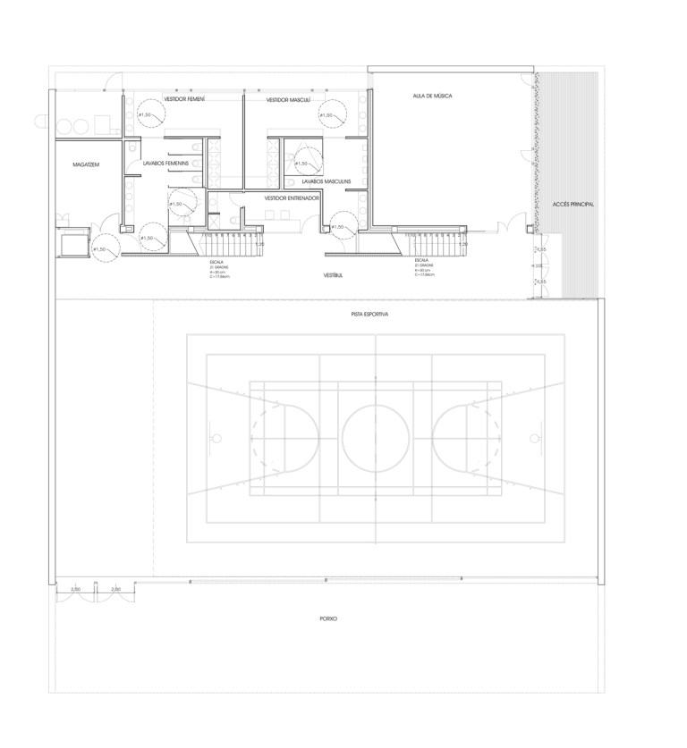 2011-14 · Pabellón polivalente Escola Gavina | HUELLAS DE ARQUITECTURA